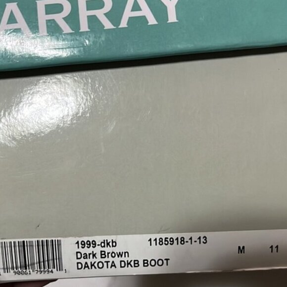 ARRAY Dakota Brown Leather Knee-High Boots Size 11 NWT - Picture 11 of 12